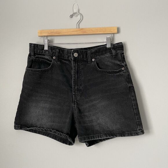 Zara Pants - ZARA Black Denim 100% Cotton Jean Shorts Women's Size 32